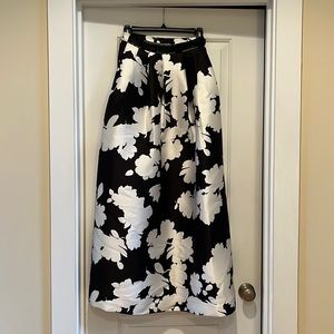 Black and white two piece My Michelle prom dress size 3